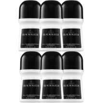 Avon Black Suede 2.6 Fluid Ounces Roll-On Antiperspirant Deodorant Six Piece Set - $21.98