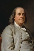 Portrait Benjamin Franklin by Joseph-Siffrede Duplessis - Art Print - $21.99+