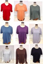 NWT People&#39;s Liberation Designer Short or Long Sleeve Women&#39;s T Shirt Fr... - £7.69 GBP+