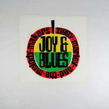 Ziggy Marley and the Melody Makers Joy &amp; Blues Album 1993 Promo Sticker Reggae - £11.62 GBP