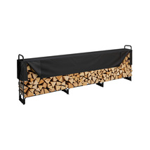 VEVOR Firewood Rack with Waterproof Cover, 150x14x46 in Outdoor Firewood... - $89.90