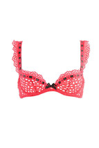 Agent Provocateur Womens Bra Jacqueline Skinny &amp; Slim Red Size Uk 34A - £83.93 GBP