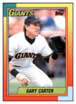 1990 Topps Traded Gary Carter  San Francisco Giants #19T Baseball
  card   M32P4 - £1.09 GBP
