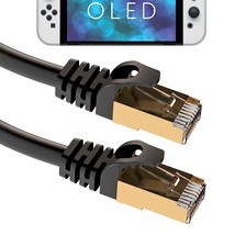 Network Cable For Nintendo Switch Oled - 3M Long, 10 Ft, Cat7 Rj45 Ether... - £20.71 GBP
