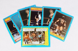 Lot of 7 WrestleMania III Trading Cards ~ Topps 1987, Not Graded, Good Condition - £7.68 GBP