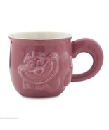 Disney Store Cheshire Cat Figural Coffee Cup Mug Mauve Ceramic New  2014 - £47.92 GBP