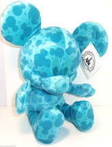 Disney Mickey Mouse Icon Plush Toy 10&#39;&#39; Seated Bendable Legs Arms Theme ... - $49.95