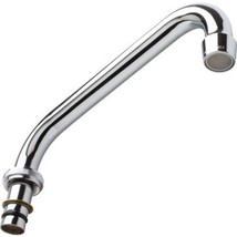 Sterling 8&quot; Tube Faucet Spout Chrome Plated - £19.43 GBP