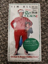 The Santa Clause VHS 1998 Disney Tim Allen Rated PG Christmas Family - £2.22 GBP