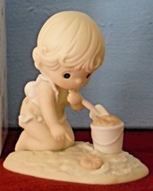 His Little Treasures 1993 Precious Moments PM931 Members Only Figurine - £11.95 GBP