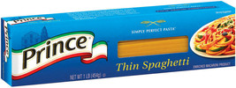 6 Prince Thin Spaghetti Pasta, 16-Ounce Boxes - $12.00