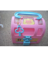 barbie bank vintage with tag has key.and lock - £7.86 GBP