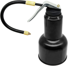 Hand Pump Oil Can Tool Oiler Can With Spout Flexible NEW - £12.64 GBP