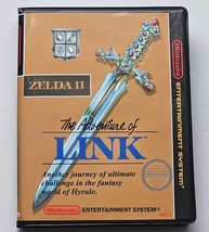 Zelda Ii The Adventure Of Link Case Only Nintendo Nes Box Best Quality - £10.20 GBP