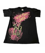 VTG Less Than Jake Band Women’s T Shirt Small Y2K Rock Black Pink Giant Tag - £16.11 GBP