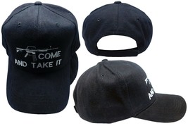 Come &amp; Take It 2Nd Amendment Gun Rights Pro Gun M4 America Usa Black Cotton Cap - £20.77 GBP