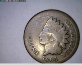 1864 Indian Head Cent item No. 53-425 - £8.61 GBP