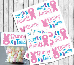 Easter Bunny Tails Goody Bag Toppers Instant Download - £3.16 GBP