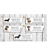 Dachshund Return Address Labels, I Love my Dachshund, Dog Labels - £1.51 GBP