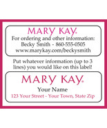 MARY KAY Catalog or Address LABELS, 30 Personalized Labels - £1.51 GBP