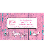 Perfectly Posh CATALOG or Address LABELS, Home Parties - £1.51 GBP