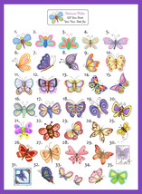 Personalized BUTTERFLY Return Address Labels, Butterflies - £1.51 GBP