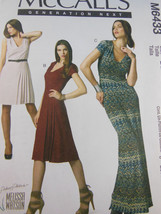 McCall&#39;s 6433 Dress 3 Lengths by Melissa Watson DEsigner sizes 12 14 16 18 UNCUT - £4.72 GBP