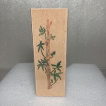550H27 Bamboo Shoots Stalk Rubber Stamp Posh Impressions Dee Gruenig WM 4.5&quot; 1.5 - £7.11 GBP
