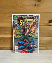 DC Action Comics Superman Grip of Terror #728 Vintage 1996 - £7.98 GBP