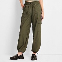 Women&#39;S Mid-Rise Slim Straight Fit Jogger Pants - Olive S - $34.99