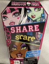 Monster High Share Or Scare Game Of Dares &amp; Secrets. Ages 6+. - £12.38 GBP