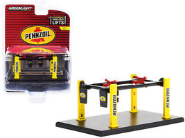 Adjustable Four-Post Lift Pennzoil Black Yellow Four-Post Lifts Series 3... - £12.71 GBP