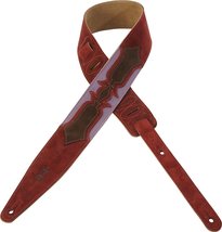 Levy&#39;s Leathers Guitar Strap (MS317ANX-BRG) - £51.03 GBP