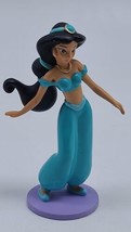 Disney Princess Jasmine From Aladdin 3.5&quot; Inch Figure Figurine Cake Topper - $6.80