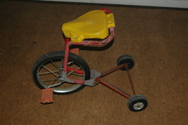 Vintage Mattel Unicycle  Learning Toy Training Wheels Pedal Seat Classic - $71.99