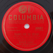 Xavier Cugat - Thanks For The Dream / Bim Bam Bum 1943 10&quot; 78 rpm Record... - $17.83