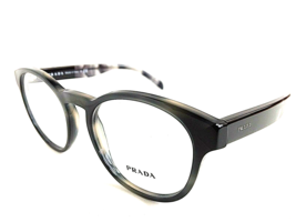 New PRADA VPR 1T6 USI-1O1 50mm Round Gray Men&#39;s Women&#39;s Eyeglasses Frame #5 - £141.90 GBP