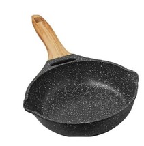 Pioneer Woman ~ Charcoal Speckle ~ 8&quot; Frypan ~ Nonstick ~ Cast Aluminum - £21.66 GBP