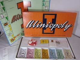 Illiniopoly Board Game University of Illinois by Late For The Sky - £15.56 GBP