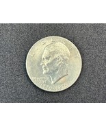 1776-1976 Eisenhower Liberty Bell Moon One Dollar US Bicentennial Coin - £161.86 GBP