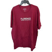 Florence Marine X Marine Exploration T-Shirt Maroon Size XXL New NWT - $19.80