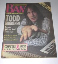 Todd Rundgren BAM Magazine Vintage 1987 Young Fresh Fellows Wire Marshal... - $24.99