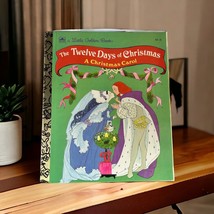 Vintage - LIttle Golden Book - The Twelve Days of Christmas A Christmas Carol - £4.30 GBP