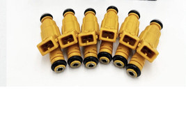 6X 0280155710 JZK Fuel Injectors For JEEP 87-98 4.0L 0280155700 EV1 4 hole OE - £23.29 GBP