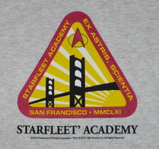 Star Trek Star Fleet Academy Logo T-Shirt Style 2 NEW UNWORN - $20.99