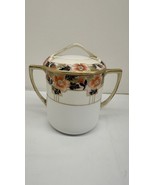 HAND-PAINTED NIPPON CONDENSED MILK PORCELAIN CONTAINER - $27.71 CAD