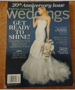 Martha Stewart Weddings 20th Anniversary; Dresses; Jewelry; Plans Winter 2015 NF - $18.90