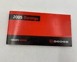 2005 Dodge Durango Owners Manual Handbook OEM C03B44022 - £32.56 GBP