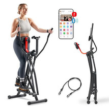 Sunny Health &amp; Fitness SF-E902S Air Walk Pro Trainer Elliptical Machine Glider w - $526.49