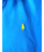 Ralph Lauren Polo Shirt Size XXL 2XL Mens Bright Blue Yellow Pony Short ... - $29.67